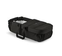 Bugaboo Nido para Bebés, Capazo Portátil 2 en 1 y Saco con Correas de Transporte, Colchón de Algodón y Alfombrilla de Juegos, Compatible con Carritos, Recién Nacidos - Heritage Black