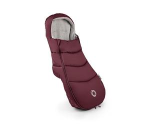Bugaboo Saco de Silla, Accesorio imprescindible para el Carrito, Impermeable y para Todas Las Estaciones, calentito y Transpirable en Dark Cherry