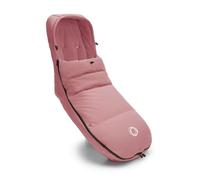 Bugaboo Saco de silla de invierno alto rendimiento y climas extremos, accesorio imprescindible para el carrito con capucha y cremallera bidireccional para mantener pies calientes en Evening Pink