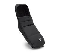 Bugaboo Saco de silla de invierno alto rendimiento y climas extremos, accesorio imprescindible para el carrito con capucha y cremallera bidireccional para mantener pies calientes en Midnight Black