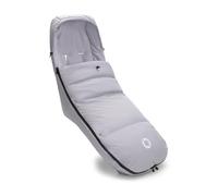 Bugaboo Saco de silla de invierno alto rendimiento y climas extremos, accesorio imprescindible para el carrito con capucha y cremallera bidireccional para mantener pies calientes en Misty Grey