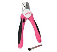 Bugalugs - Cepillo de Aseo para Mascotas - Tamaño M/L - Para Perros, Gatos y Todo Tipo de Pelaje - Elimina Pelo Suelto y Nudos - Mango Ergonómico - Apto para Uso Diario y Piel Sensible