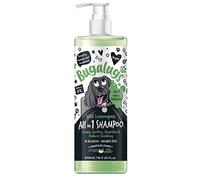 Bugalugs - Champú Deslanador Todo en 1 para Perros - Control de Muda - 500ml - Fórmula Nutritiva para Pelo Sano y Piel Equilibrada
