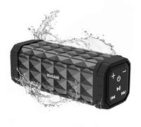 BUGANI Altavoz Bluetooth Potente 30W, Altavoz Bluetooth Portatil 5.4, Altavoces Pequeño, Doble Graves Speaker, 30H Reproducción, IPX5 Impermeable, TWS Emparejamiento, para Exteriores, Fiestas (Negro)
