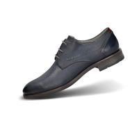 bugatti 311-ajy04, Zapatos con Cordones Hombre, Azul Oscuro, 43 EU