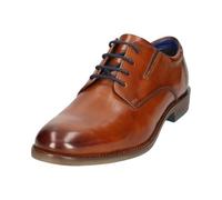 Bugatti 312-ajy03, Zapatos con Cordones Hombre, Cognac 6300, 41 EU