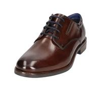 Bugatti 312-ajy03, Zapatos con Cordones Hombre, Marrón 6000, 42 EU