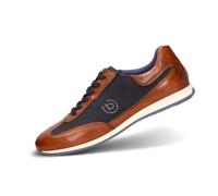 bugatti 313-93908, Zapatos con Cordones Hombre, Cognac Azul Oscuro, 44 EU