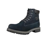 bugatti 321-ANV30, Botas de Forro frío Hombre, Azul Oscuro y Negro, 46 EU
