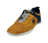 bugatti 321-asg03, Zapatos con Cordones Hombre, Amarillo Azul Oscuro, 43 EU