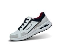 bugatti 321-asl01, Zapatos con Cordones Hombre, Blanco y Gris Claro, 40 EU