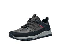 bugatti 323-a0b02, Zapatillas Hombre, Gris Oscuro y Negro, 41 EU