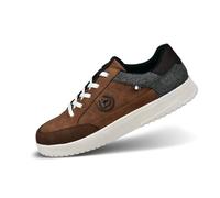 bugatti 323-a0g09, Zapatos con Cordones Hombre, Cognac Dark Grey, 41 EU