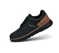 bugatti 331-A001, Mocasines Hombre, Negro Coñac, 42 EU