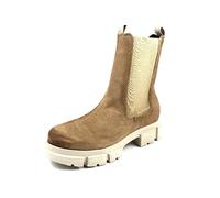 bugatti 411A0W353400, Botas estilo Chelsea Mujer, Beige oscuro, 40 EU