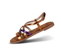 bugatti 435-ai282, Sandalia Mujer, Multicolor Metálicos, 41 EU