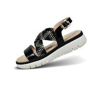 bugatti 435-aqn80, Sandalia Mujer, Black Offwhite, 37 EU