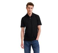 bugatti 8150-95030 Polo 1:2 Brazo, Negro-290, XL para Hombre