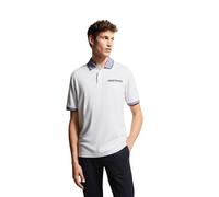 bugatti 8151-55091a Camisa de Polo, blanco-10, XL para Hombre