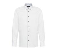 bugatti 9350-78500c Camisa Abotonada, 10-Blanco, M Hombres