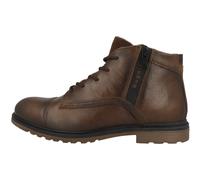 bugatti A0U3L Botas Hombre Stiefel Invierno de Cuero Marrón Oscuro