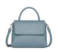 bugatti Almata bolso 2 en 1 con estuche extra para cosméticos, bolso para mujer de cuero sintético, azul