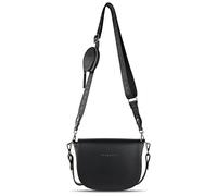 bugatti Almata bolso bandolera para mujer de piel sintética premium - Negro