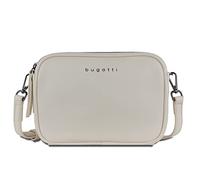 bugatti Almata bolso bandolera pequeño para mujer, hecho de cuero sintético, beige