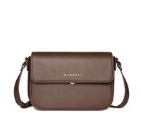 bugatti Almata bolso de hombro para mujer M, bolso bandolera, bolso de mano de cuero sintético, marrón