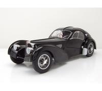Bugatti Atlantic Type 57 SC Negro Modelo Coche 1:18 Solido Die-Cast