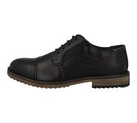 Bugatti AUQ01 Zapatillas Hombre Tipo Blucher Con Cordones - Negro