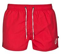 bugatti® - Bañador corto para hombre en azul, verde, azul marino, rojo, negro o turquesa, rojo, M