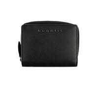 bugatti Bella Cartera Bloqueo RFID Piel natural 12 cm negro