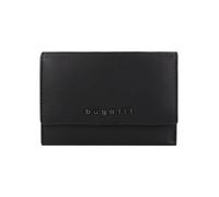 bugatti Bella Cartera Bloqueo RFID Piel natural 15 cm negro