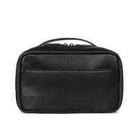 bugatti Black Bolso Business Grande de Cuero, maletín Elegante con Compartimento para portátil 17", Negro