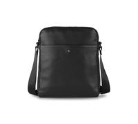bugatti Black Magic Bolsa de hombro Piel natural 22 cm negro