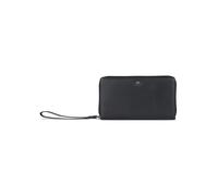 bugatti Black Magic Cartera Larga de Mujer en Cuero, Monedero con Protección RFID, Negro