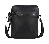 bugatti Blanc Bolso Bandolera Hombre - Compacto Crossover para Hombro, Pequeño y Versátil - Negro