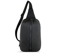 bugatti Blanc DeLight Bolso cruzado para hombre, de lona y nylon, negro