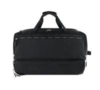 bugatti Blanc Delight Bolso de Viaje 2 en 1 y Mochila de poliéster, Weekender y Mochila de día, Negro