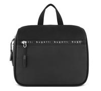 bugatti Blanc Delight Neceser, Bolsa de cosméticos de Tarpaulin Light & Nylon, Negro