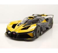 Bugatti Bólido 2020 Amarillo Coche a Escala 1:18 Bburago