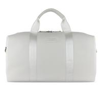 bugatti Elsa Bolsa de viaje Weekender Piel 53 cm weiß (494601-40)