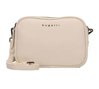 bugatti Almata bolso bandolera pequeño para mujer, hecho de cuero sintético, beige
