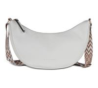 bugatti Mare 3.0 Moonbag para mujer - Bolso bandolera ligero de imitación de piel, forma de media luna, blanco