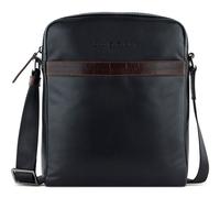 bugatti Corso DeLuxe Bolsa de hombro Piel 22 cm negro