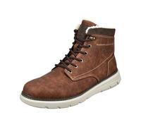 bugatti Botas clásicas para hombre, forro cálido, forro cálido, Cognac 6300, 40 EU