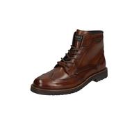 bugatti Botas con cordones cognac 41 cognac