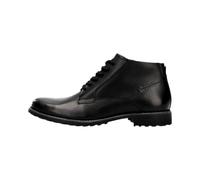bugatti Botas con cordones para hombre, botas de forro frío, Negro 1000, 42 EU