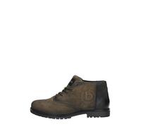 bugatti Botas con cordones para hombre en color marrón, Verde oscuro y verde oscuro, 45 EU Ancho